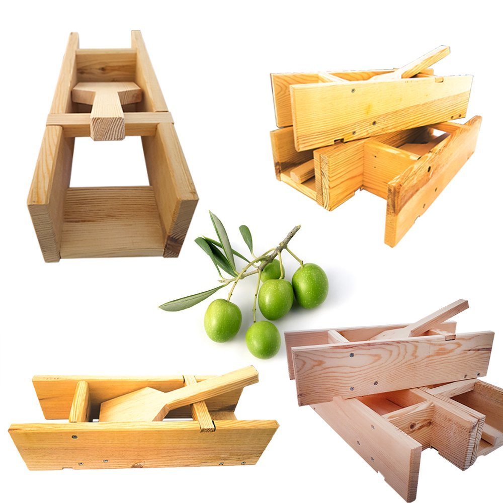 Doğal Çam Ağacından Zeytin Kırma Aleti-8 Adet