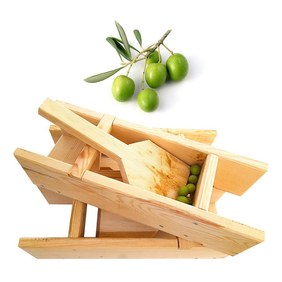 Doğal Çam Ağacından Zeytin Kırma Aleti-10 Adet