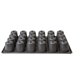 24 Gözlü Yuvarlak Fidelik Viyol-10 Adet