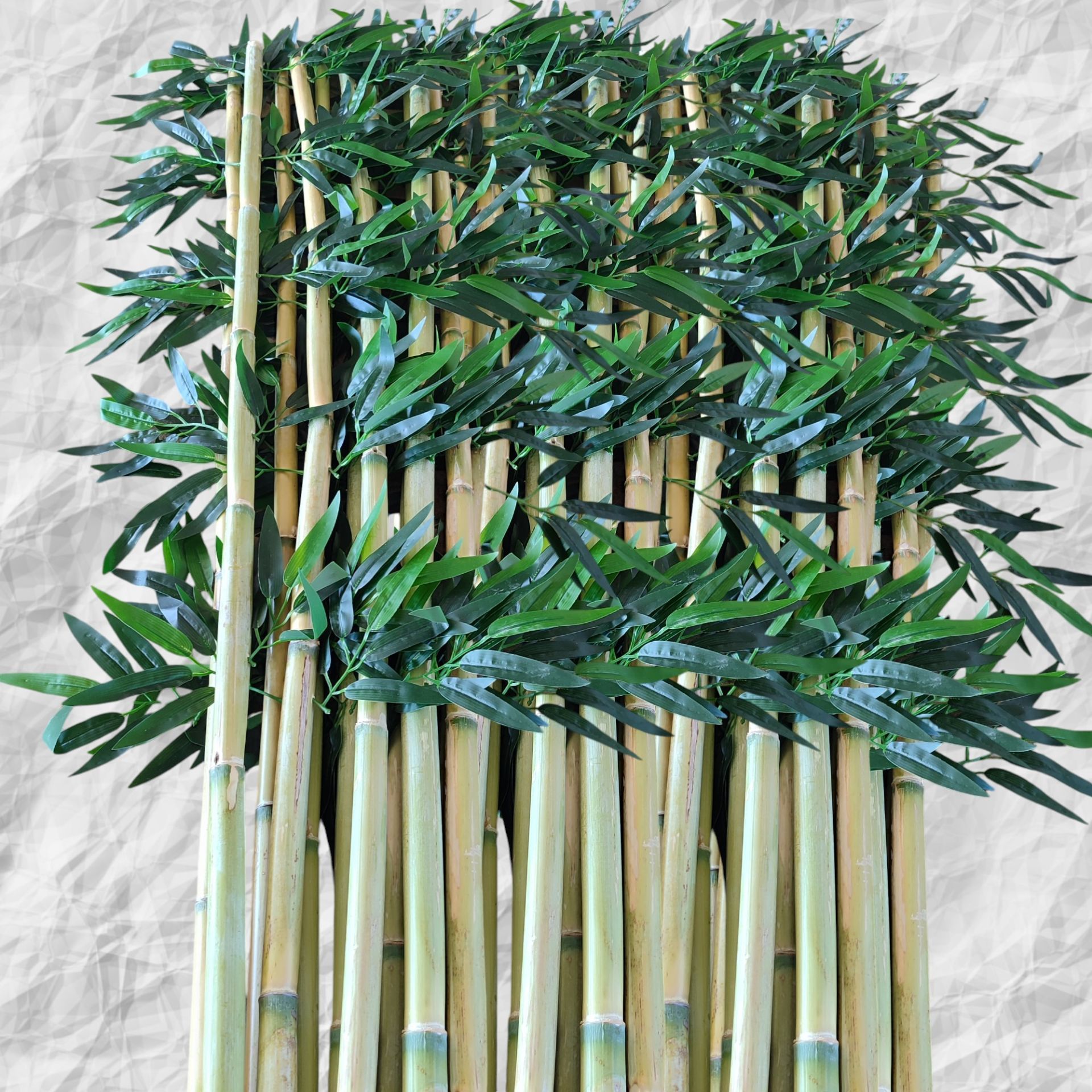 130 cm Yapay Bambu Ağacı Gerçekçi Doku Islak-15 Adet