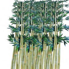 150 cm Yapay Bambu Ağacı Gerçekçi Doku Islak-7 Adet