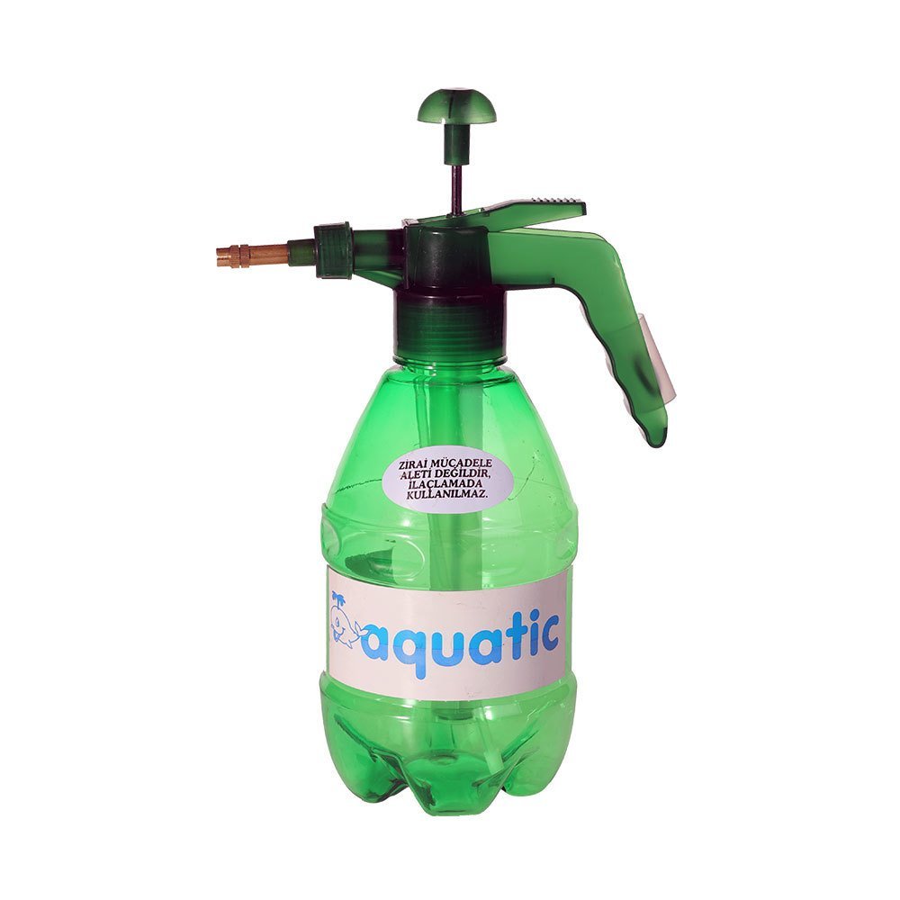 Yeşil Basınçlı Sisleme Ayarlı Sprey İlaçlama Pombası-1.2 Litre