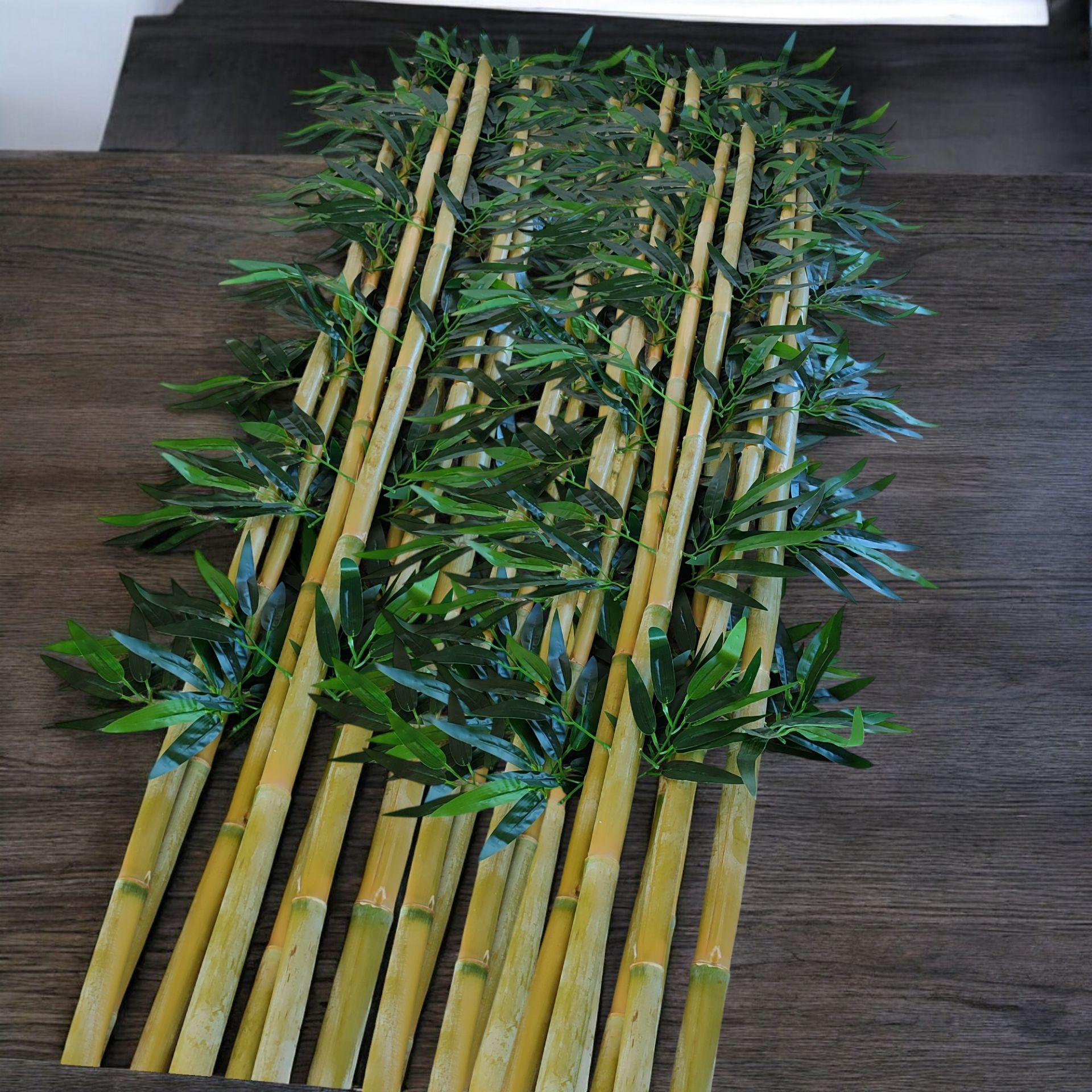 200 cm Yapay Bambu Ağacı Gerçekçi Doku Islak-7 Adet