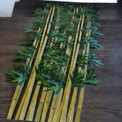 200 cm Yapay Bambu Ağacı Gerçekçi Doku Islak-7 Adet